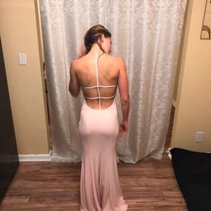 Blush pink Jovani Dress